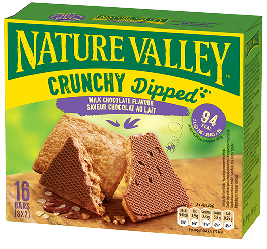 Crunchy Fins et Craquants Chocolat au lait