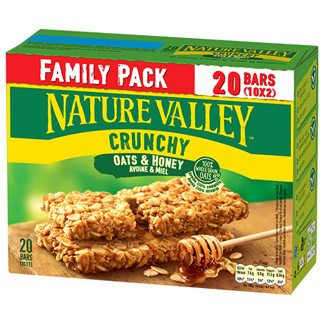 Crunchy Avoine et Miel Family Pack
